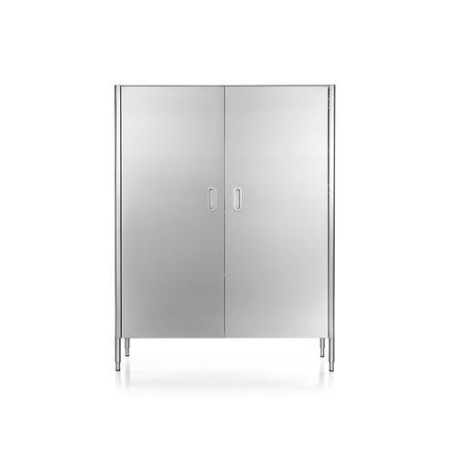 Mobile alto per cucina per frigorifero - 128/165 FC/1 - ALPES-INOX - contemporaneo / in acciaio inossidabile