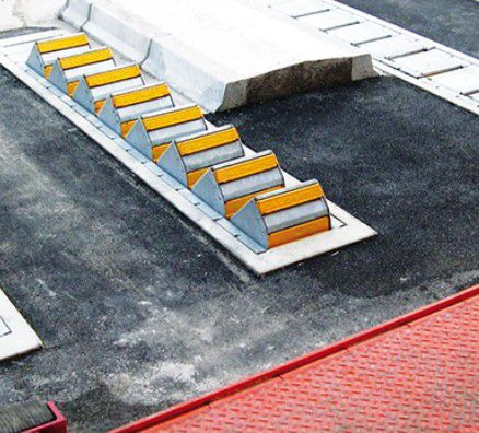 Sistema di livellamento in acciaio - CALEMATIC SECURITY SYSTEM - Moreschi Chiusure Industriali S.r.l. - per piastrelle / idraulico