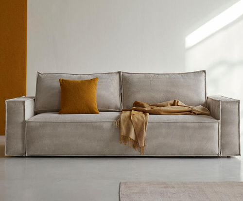Divano letto - Newilla - INNOVATION LIVING - contemporaneo / in tessuto / con braccioli