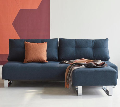 Divano letto - Supremax D.E.L. - INNOVATION LIVING - contemporaneo / in tessuto / con cuscino rimovibile