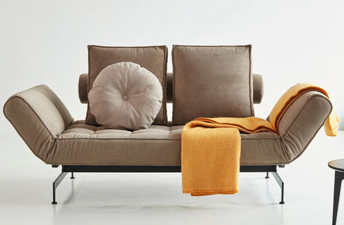Divano letto - Ghia - INNOVATION LIVING - contemporaneo / in tessuto / in pelle