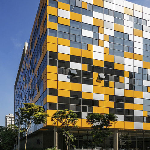 Pannello in composito da costruzione - Foshan Henglicai Building Materials Co.,Ltd. - per parete / per rivestimento di facciata / per muro