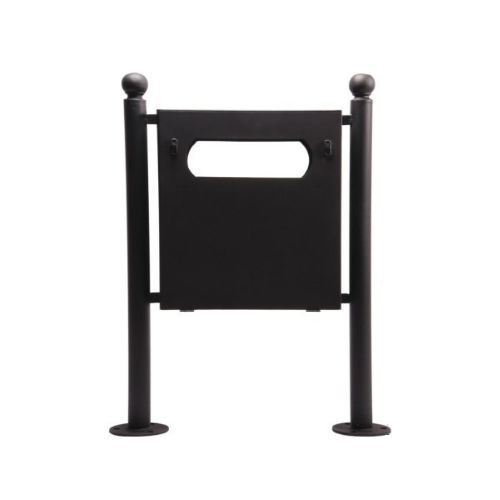 Cestino gettacarte in ghisa - CS034 - irollo - in ferro galvanizzato