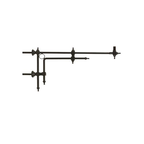 Braccio per lampione stradale moderno in ghisa - MB010 - irollo - in ghisa di alluminio / in ferro galvanizzato