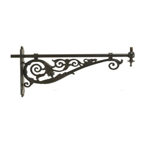 Braccio per lampione stradale moderno in ghisa - MB019 - irollo - in ferro galvanizzato