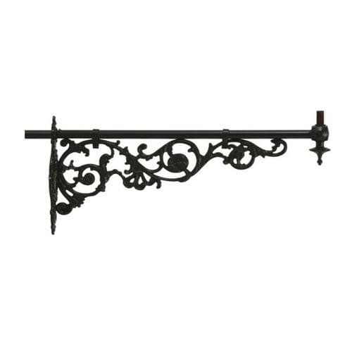 Braccio per lampione stradale moderno in ferro galvanizzato - MB020 - irollo - in ghisa