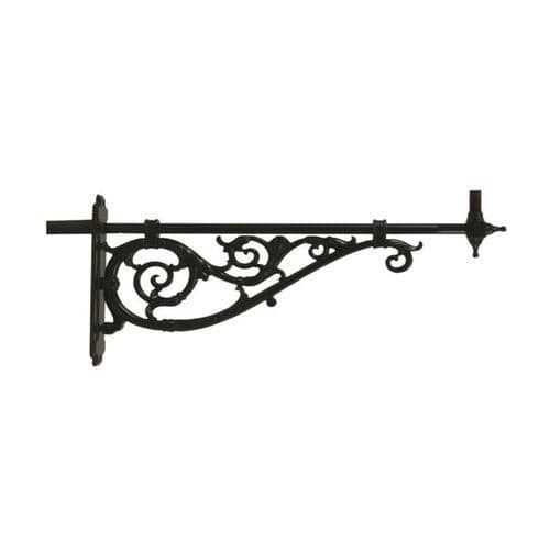 Braccio per lampione stradale moderno in ghisa - MB018 - irollo - in ferro galvanizzato