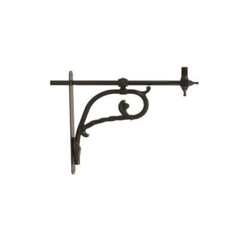 Braccio per lampione stradale moderno in ghisa - MB025 - irollo - in ferro galvanizzato