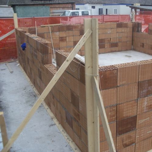 Muro in calcestruzzo - EXTERNAL - ecohousesystem - in cemento / in laterizio / autoportante