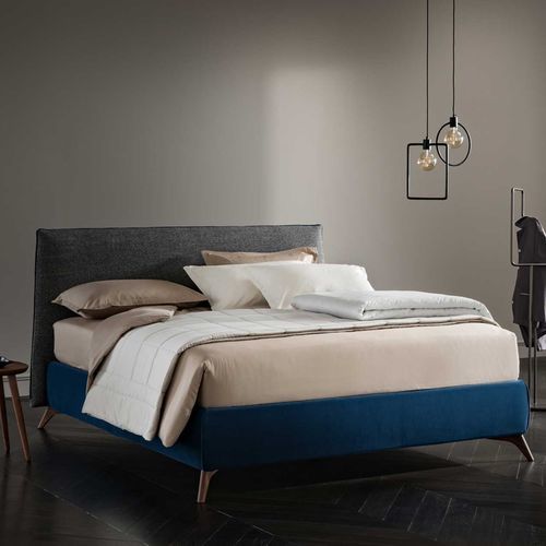 Letto matrimoniale - Lod - ALTRENOTTI - contemporaneo / in tessuto / 180x200 cm