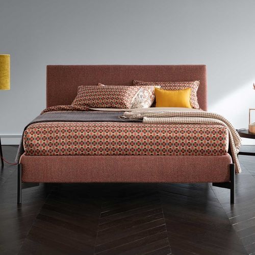 Letto matrimoniale - Marettimo - ALTRENOTTI - contemporaneo / imbottito / con testiera imbottita