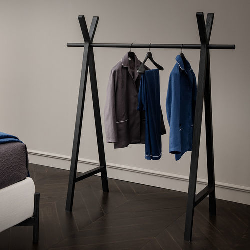 Appendiabiti da terra - ALTRENOTTI - contemporaneo / in legno / nero