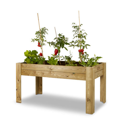 Fioriera per orto in pino - Gardenbrico - Hortalia - da esterno / per spazi pubblici / per zone urbane