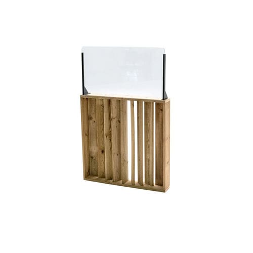 Separatore di spazi in legno - BF75PH40 - Hortalia - per ristorante / per hotel / per esterno