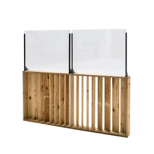 Separatore di spazi in legno - BF150PH60 - Hortalia - per ristorante / per hotel / per esterno