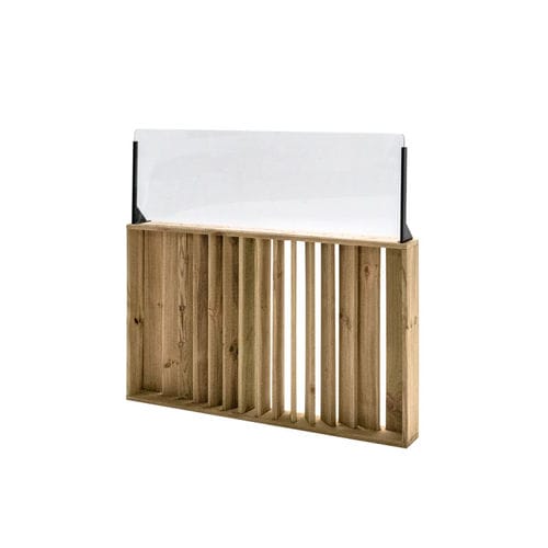 Separatore di spazi in legno - BF120PH40 - Hortalia - per ristorante / per hotel / per esterno