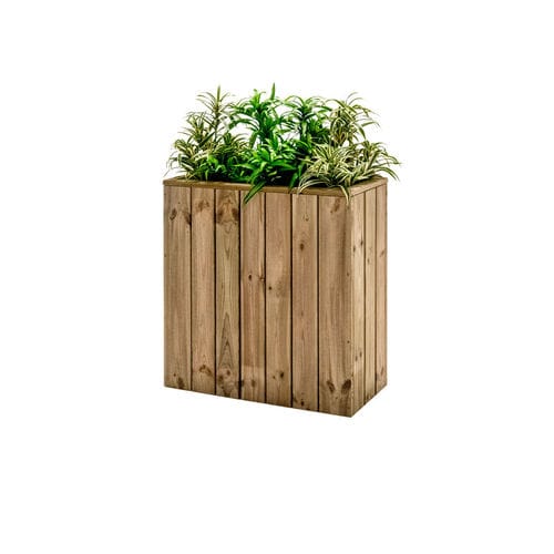 Fioriera in legno - J75A34 - Hortalia - rettangolare / modulabile / contemporanea
