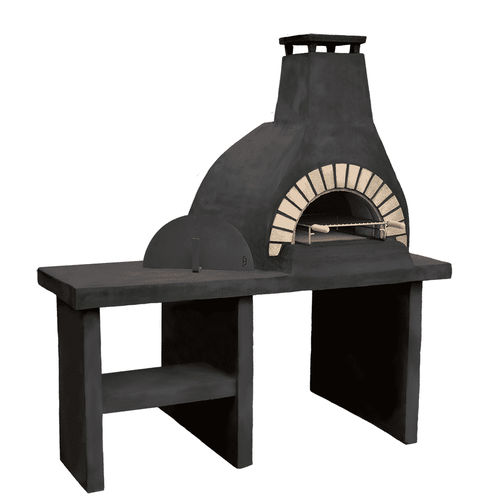 Forno a pizza per uso residenziale - LE COMBINÉ ESSENTIEL  - Ephrem Fusion - a legna / a libera installazione / singolo