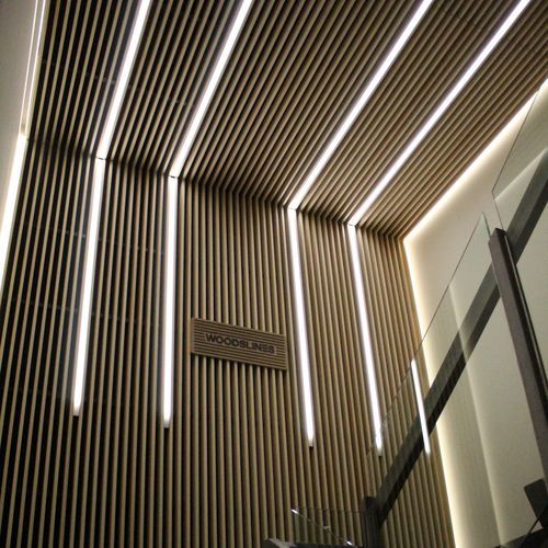 Pannello acustico per muro - WL V11 68 - Woodslines - per soffitto / in larice / in legno massiccio