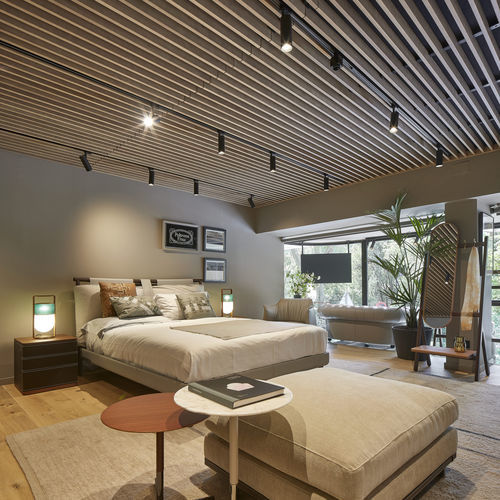 Pannello acustico per muro - WL V8 68 - Woodslines - per soffitto / in larice / in legno massiccio