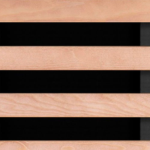Pannello acustico per controsoffitto - WL/H8/38x38 - Woodslines - sospeso / in legno massiccio / in rovere