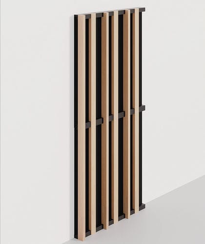 Pannello acustico per muro - WL V3 H3 38 - Woodslines - per soffitto / in larice / in legno massiccio
