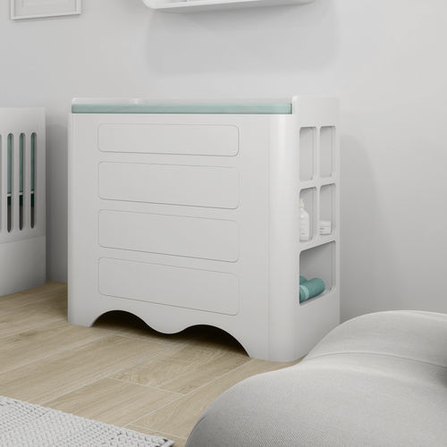 Cassettone per bambini - Wave - NU Furniture - design originale / in legno laccato / in MDF laccato