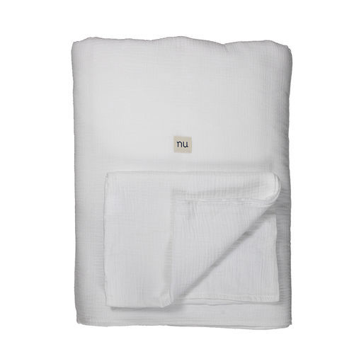 Copripiumino in cotone - Muslin duvet - NU Furniture - a tinta unita