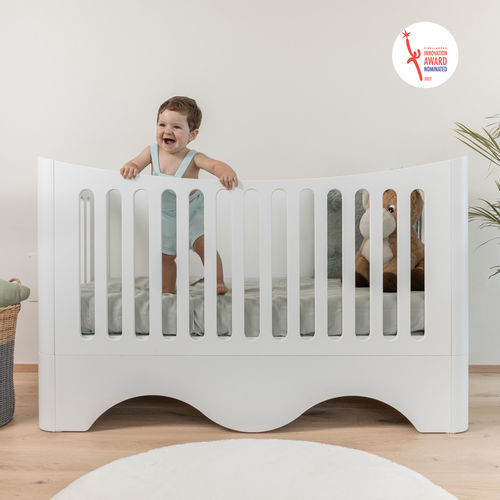 Letto per neonato allungabile - Wave cot - NU Furniture - singolo / contemporaneo / personalizzabile