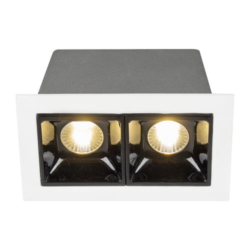 Faretto da soffitto - ITALY 4 - Hofflights - LED / rettangolare / IP40