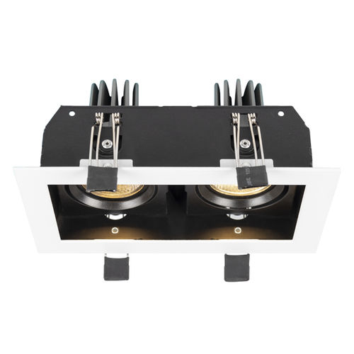 Downlight sporgente - MALTA CARDAN - Hofflights - LED / rettangolare / da interno