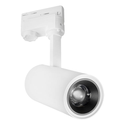 Faretti a binario LED - TOKYO 15 - Hofflights - tondo / in alluminio / contract