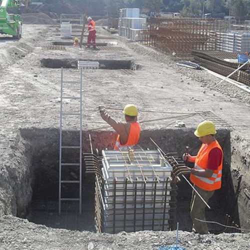 Cassaforma modulare - ROBUSTA-GAUKEL GmbH & Co. KG - permanente / in lamiera / per pavimento forato autoportante