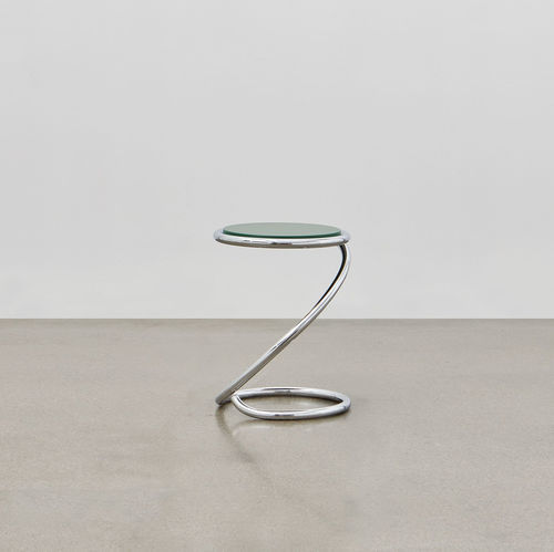 Sgabello design originale - PH Snake - ToneArt Interior - in pelle / in legno / con supporto in acciaio