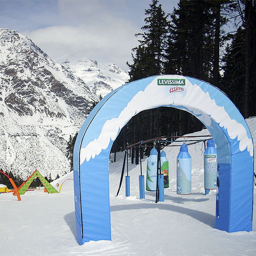 Pressostruttura con membrana in PVC - SNOWPAR ARCO  - Gea Fun Experience - per eventi / per parco giochi