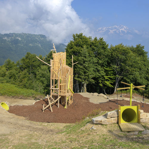 Scivolo su collinetta - MOLE  - Gea Fun Experience - per parco giochi / tubolare / multiplo