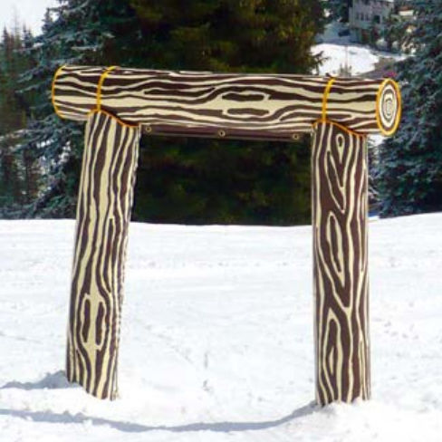 Pressostruttura con membrana in PVC - PORTA RANCH  - Gea Fun Experience - per eventi / per parco giochi