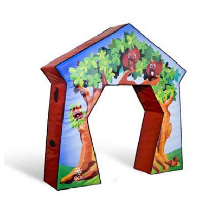 Pressostruttura con membrana in PVC - PASSAGGIO ALBERO   - Gea Fun Experience - per eventi / per parco giochi