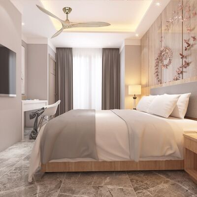 Ventilatore da soffitto residenziale - Eco Airscrew - Casa Fan - in legno