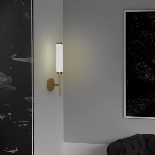 Applique contemporanea - CLARUS - Ambiate Lighting - da interno / in ottone / in marmo