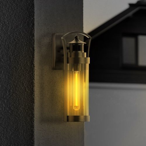 Applique contemporanea - CRESPA - Ambiate Lighting - da esterno / in alluminio / in acciaio
