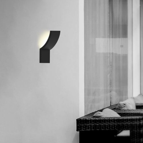 Applique contemporanea - CURVO - Ambiate Lighting - da interno / da esterno / per esterni