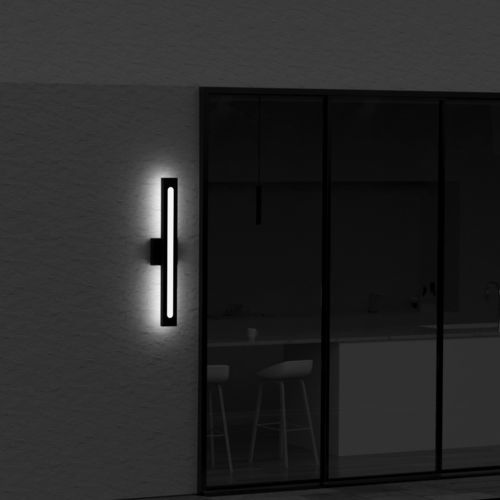 Applique contemporanea - MAGROLINO - Ambiate Lighting - da esterno / per terrazza / in alluminio