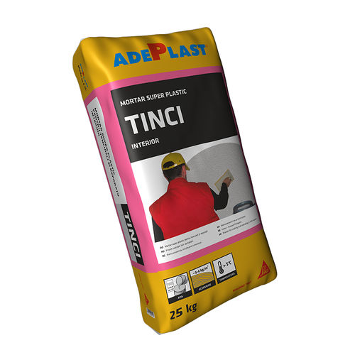 Malta di riparazione - TINCI  - AdePlast - di finitura / per cartongesso / per cemento