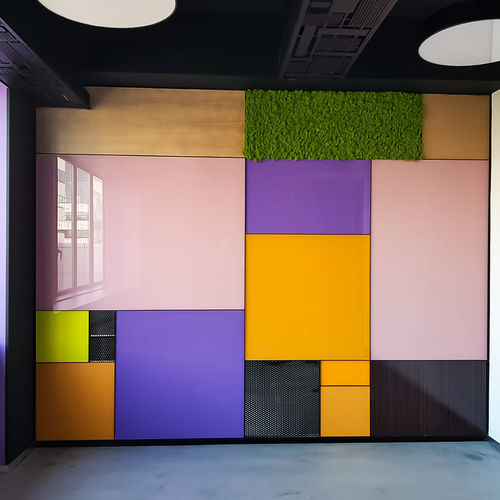 Pannello in vetro di sicurezza - Transparent Design SRL - acustico / temprato / float