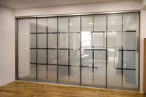 Pannello in vetro acustico - Transparent Design SRL - laminato / temprato / decorato
