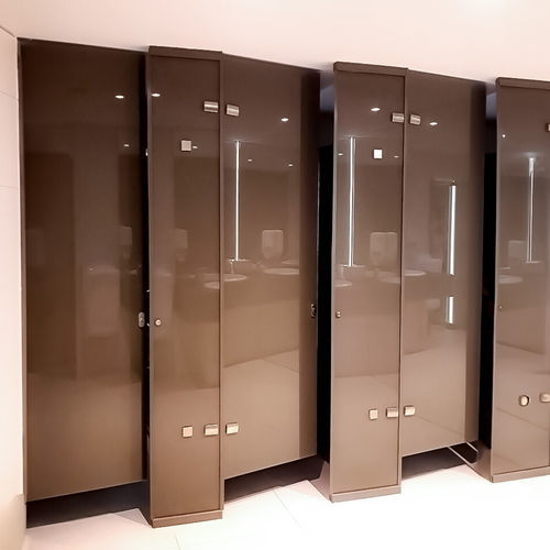 Pannello in vetro laminato - CUBICLE - Transparent Design SRL - temprato / trasparente / con stampa digitale