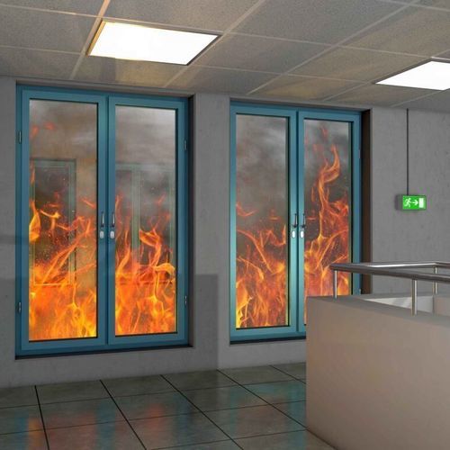 Pannello in vetro in borosilicato - PYRAN® S - Transparent Design SRL - di protezione contro gli incendi / laminato / float
