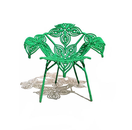 Sedia design originale - CHITA  - Sergio J. Matos - da interno / in corda / con supporto in acciaio