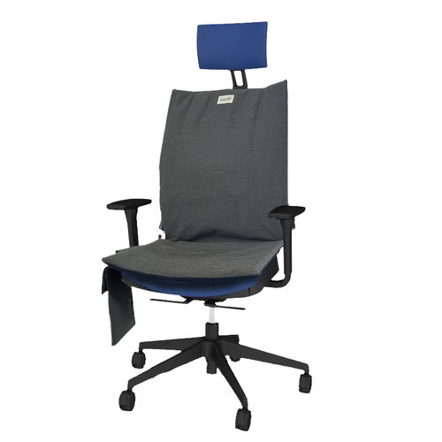 Cuscino riscaldante per sedia - CUCHÖT - rettangolare / a tinta unita / per ufficio
